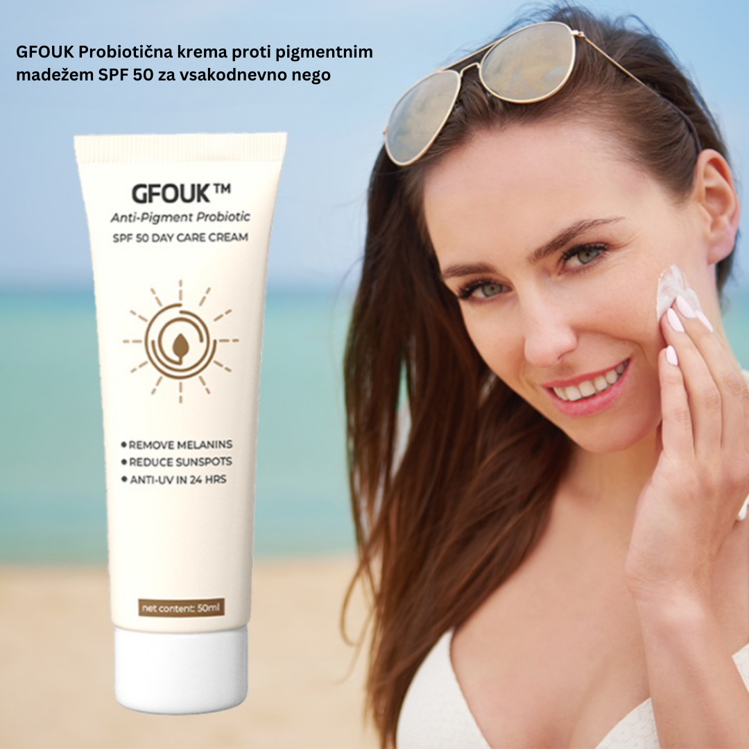 GFOUK™ Anti-Pigment Probiotična dnevna krema s SPF 50